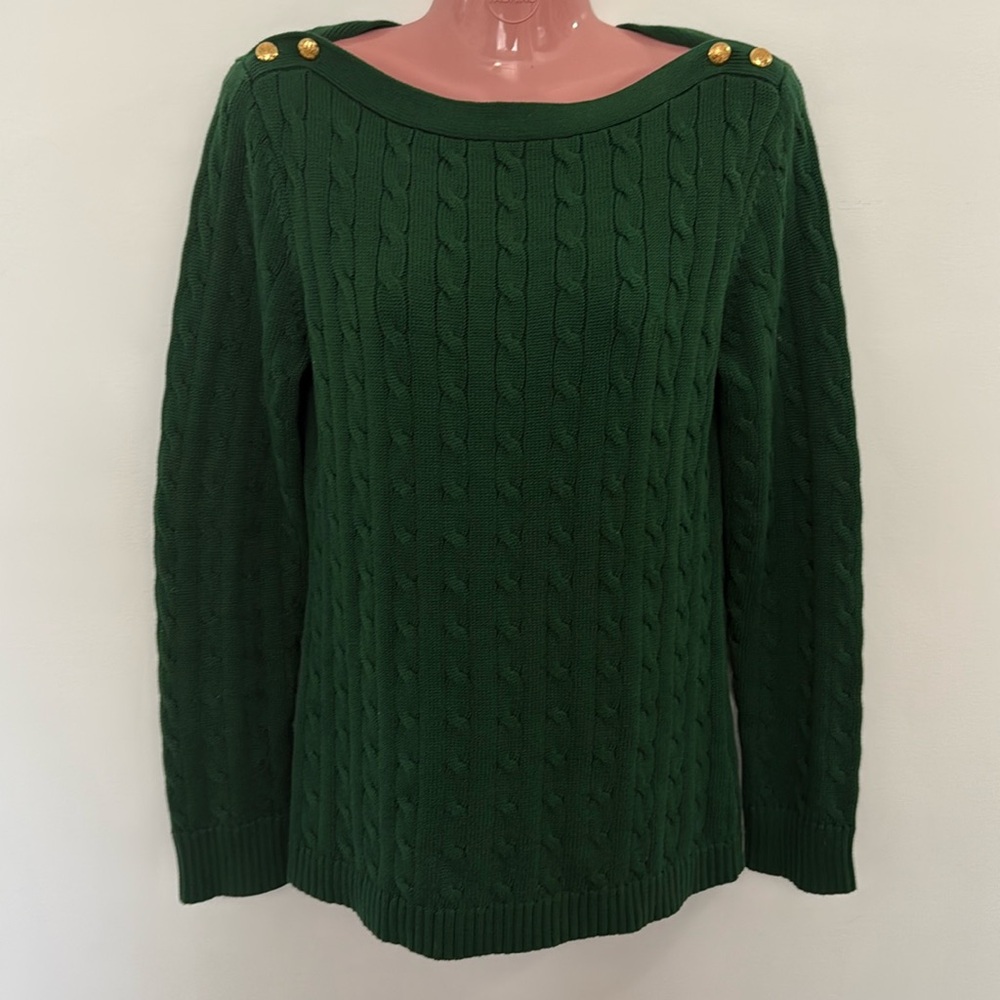 Ralph Lauren green top